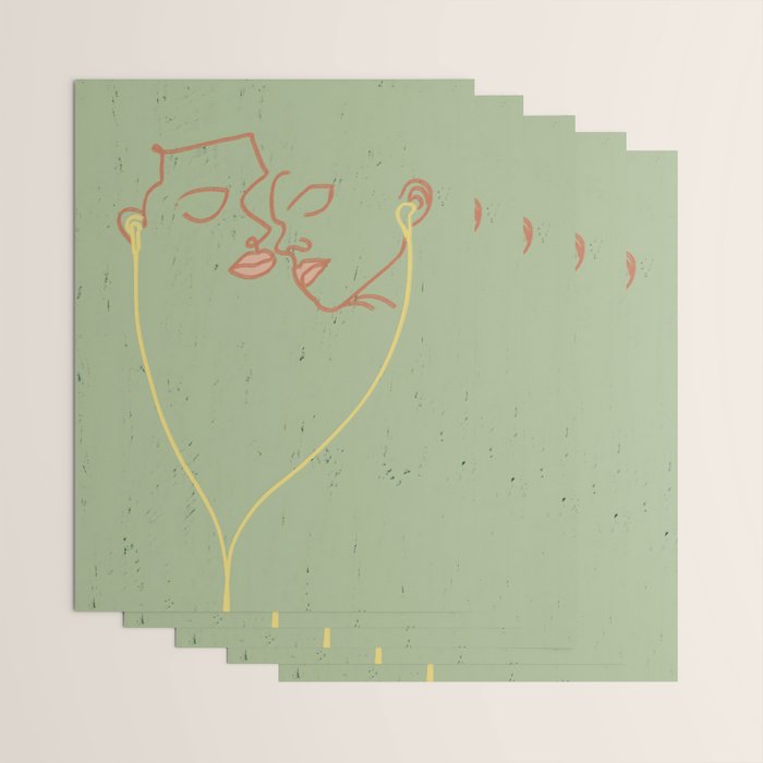 Modern Love Wrapping Paper Gallery Image 3