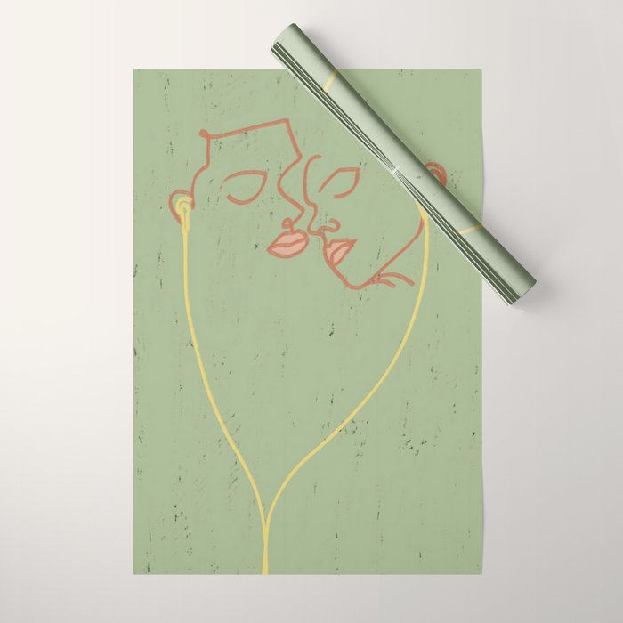 Modern Love Wrapping Paper Gallery Image 1
