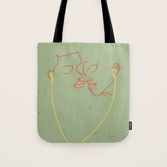 Modern Love Tote Bag Gallery Image 1