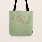 Modern Love Tote Bag Gallery Image 1