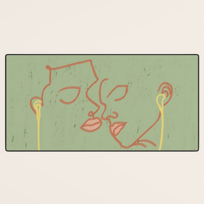 Modern Love Desk Mat Gallery Image 3