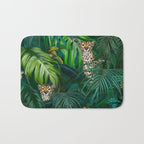 Jungle Cheetah Prints Bath Mat Gallery Image 1