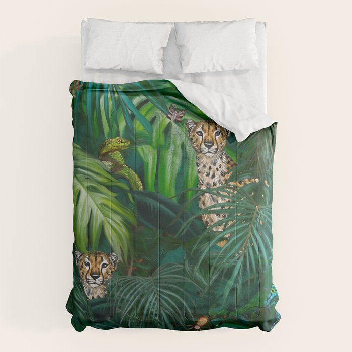 Jungle Cheetah Prints Comforter Gallery Image 6