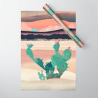 Desert Dawn Wrapping Paper Gallery Image 1