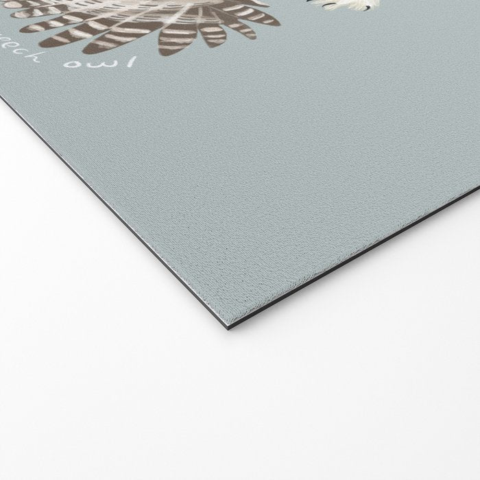 Owls Illustrated Chart Welcome Mat Gallery Image 2