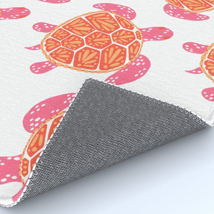 Sea Turtle - Melon Palette Rug Gallery Image 4
