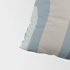 Minimal Mid-Century Modern Tiki Abstract Pattern in Neutral Blue Gray Tones Pillow Sham Gallery Image 4