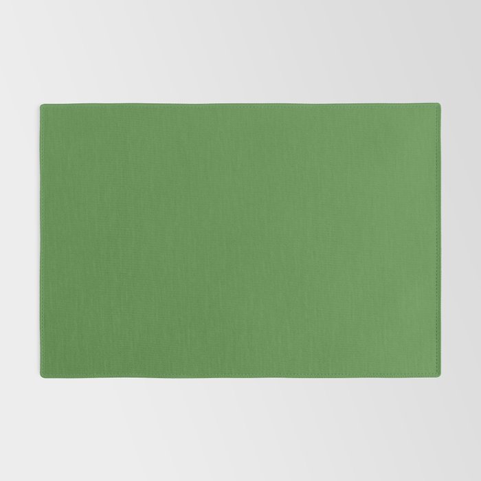 Kelly Green Solid Color Rug Gallery Image 2