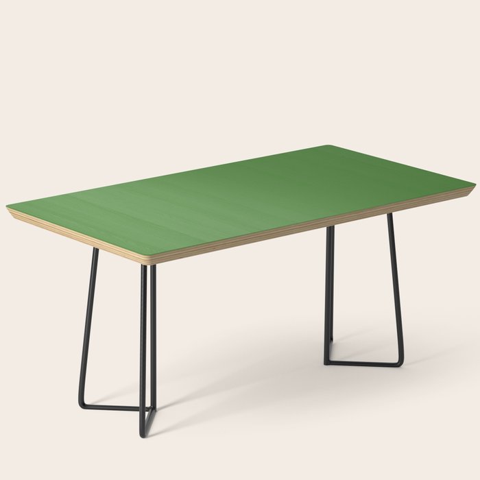 Kelly Green Solid Color Coffee Table Gallery Image 1