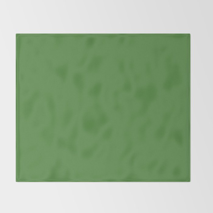 Kelly Green Solid Color Throw Blanket Gallery Image 2