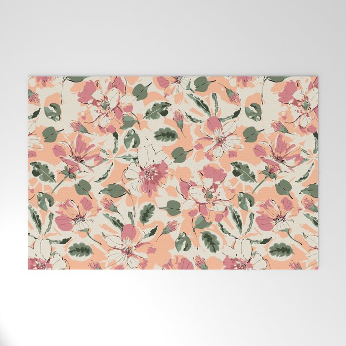 Modern tropical garden PF01 Welcome Mat Gallery Image 1