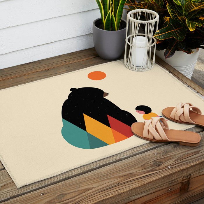 Heart To Heart Outdoor Rug Gallery Image 2