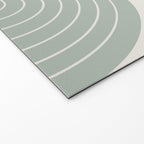 Two Tone Line Curvature LIII Welcome Mat Gallery Image 2