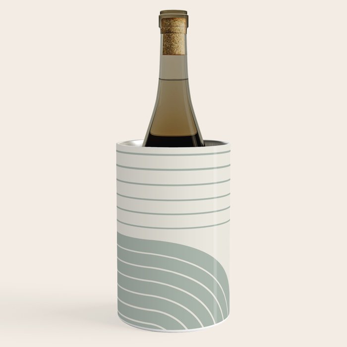Two Tone Line Curvature LIII Wine Chiller Gallery Image 3