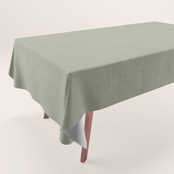 Sage linen Tablecloth Gallery Image 1