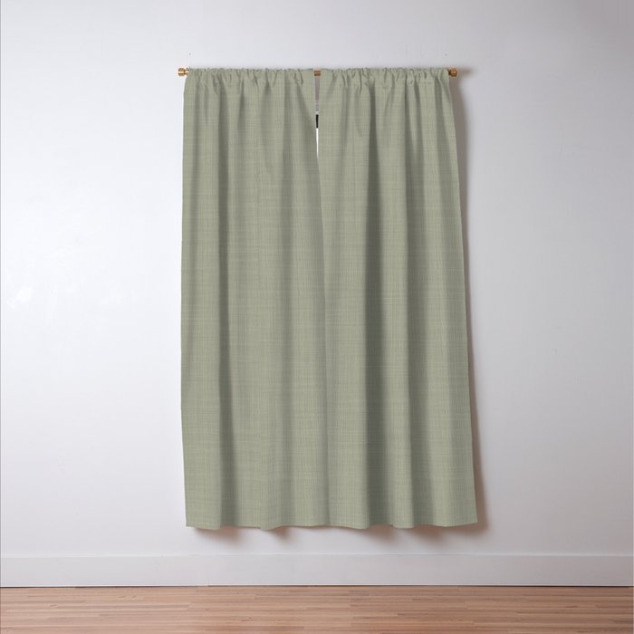 Sage linen Window Curtain Gallery Image 3