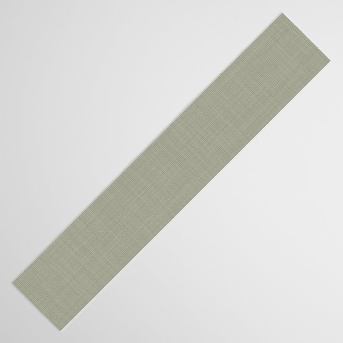 Sage linen Table Runner Gallery Image 3