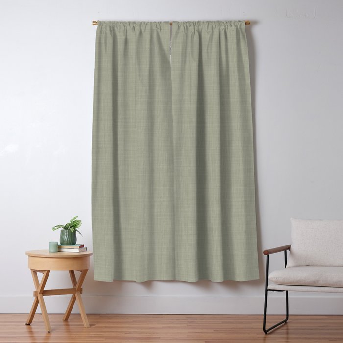 Sage linen Window Curtain Gallery Image 5