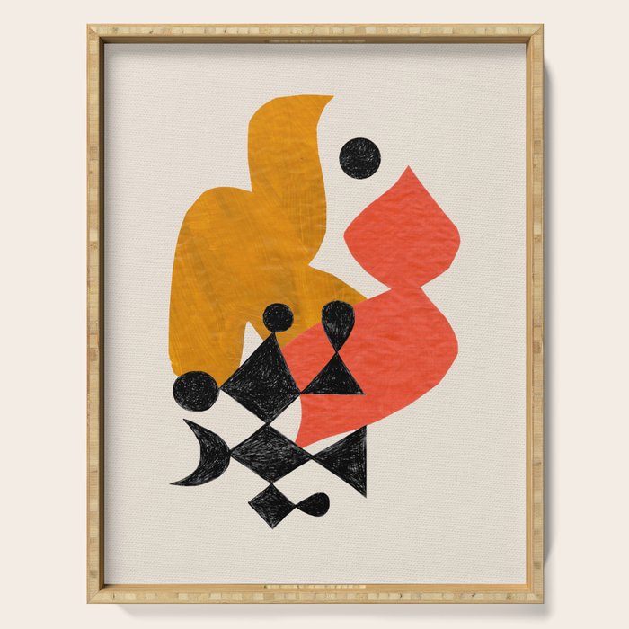 Birds of Yathrib Serving Tray Gallery Image 1