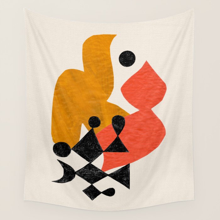 Birds of Yathrib Wall Tapestry Gallery Image 4