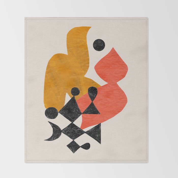 Birds of Yathrib Throw Blanket Gallery Image 2
