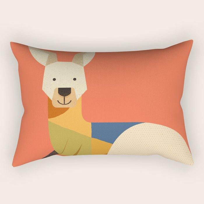 Kangaroo Rectangular Pillow Gallery Image 2