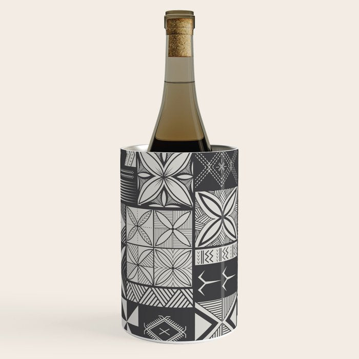 UrbanNesian Grey Maluelue Siapo and Tatau Wine Chiller Gallery Image 3