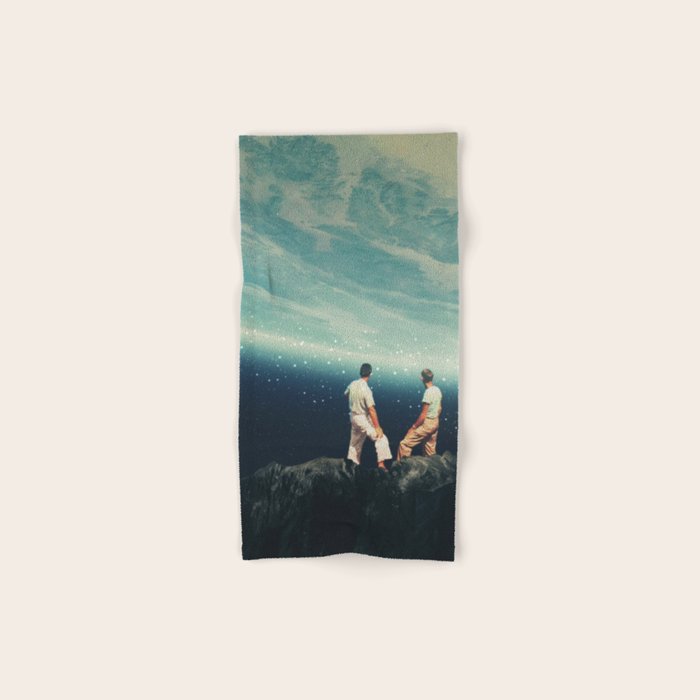 The Earth was crying and We were there Bath Towel Gallery Image 1