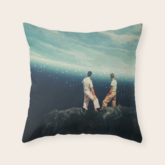 The Earth was crying and We were there Throw Pillow Gallery Image 6