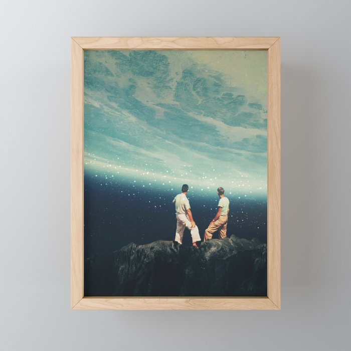 The Earth was crying and We were there Mini Art Print Gallery Image 1