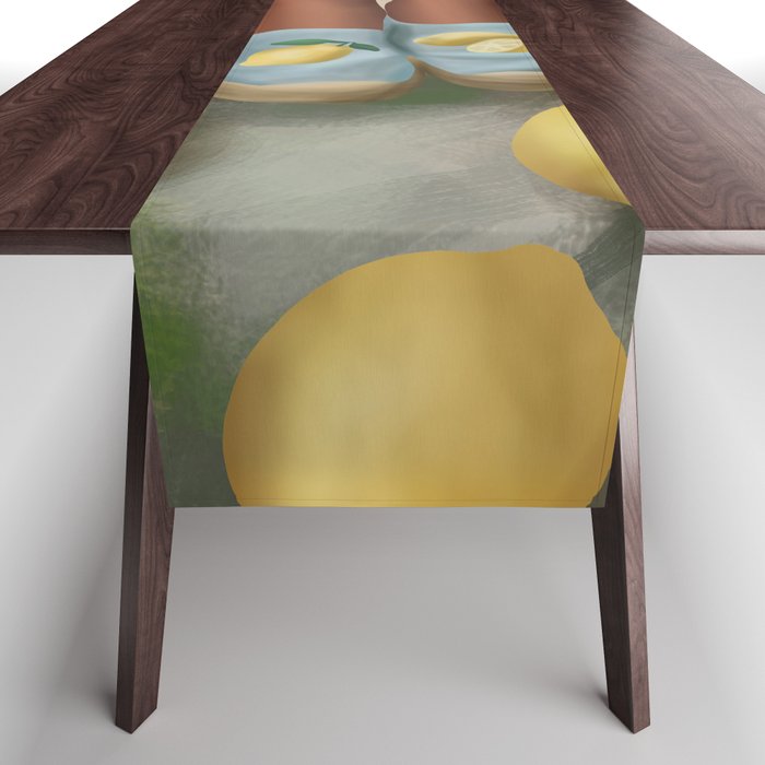 Lemon Steps Table Runner Gallery Image 1
