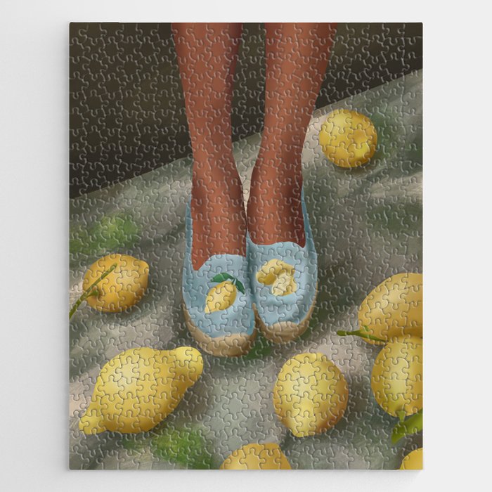 Lemon Steps Jigsaw Puzzle Gallery Image 1