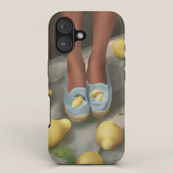 Lemon Steps iPhone Case Gallery Image 1