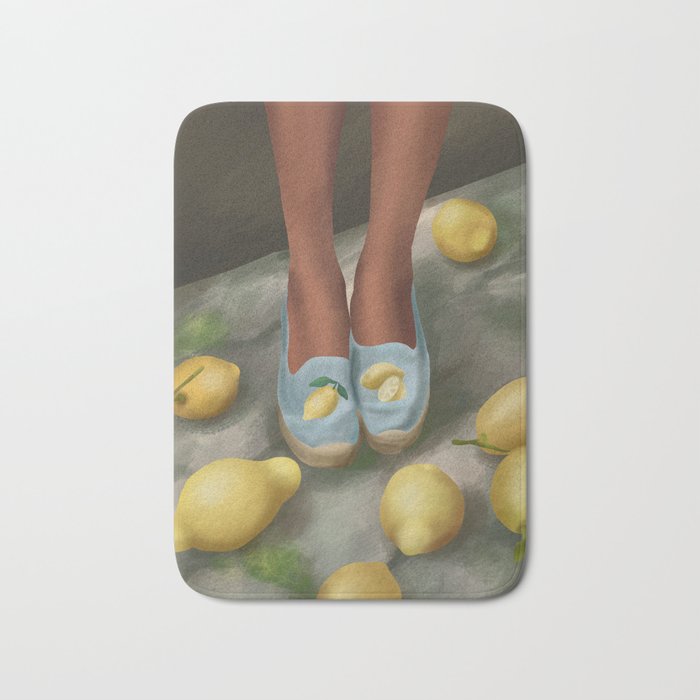 Lemon Steps Bath Mat Gallery Image 1