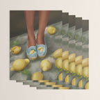 Lemon Steps Wrapping Paper Gallery Image 3