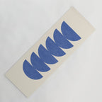 Half Circle 3 - Blue Yoga Mat Gallery Image 1