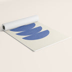 Half Circle 3 - Blue Yoga Mat Gallery Image 2