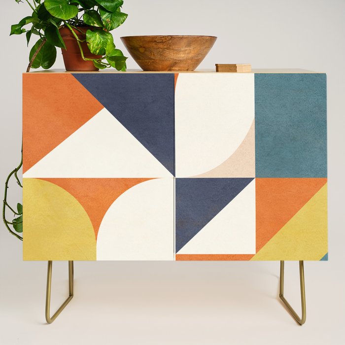 Attached Abstraction 05 Credenza Gallery Image 1