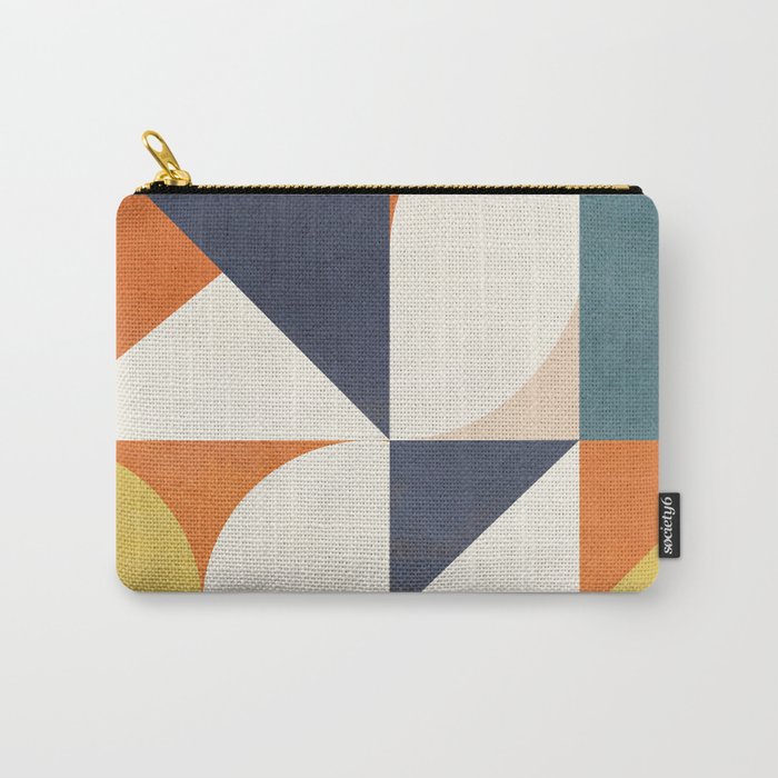 Attached Abstraction 05 Carry All Pouch Gallery Image 1