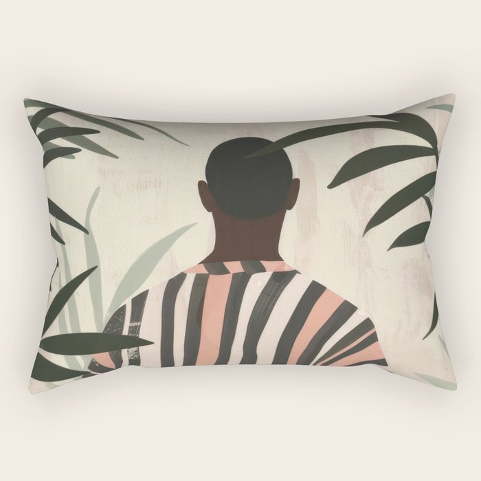 Jungle Silence Rectangular Pillow Gallery Image 1
