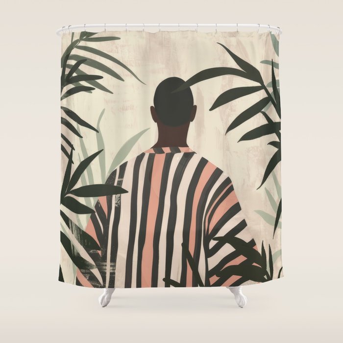 Jungle Silence Shower Curtain Gallery Image 1
