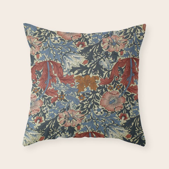 William Morris Throw Pillow Gallery Image 6
