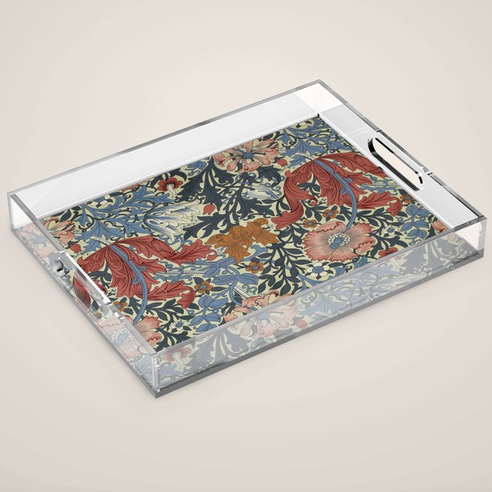 William Morris Acrylic Tray Gallery Image 1