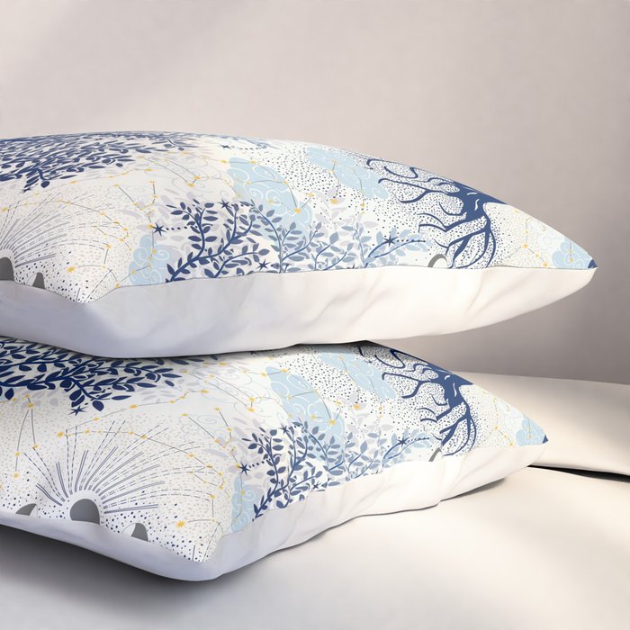 Feel the Cosmic Mother Earth Pillow Sham Gallery Image 3