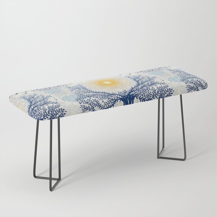 Feel the Cosmic Mother Earth Bench Gallery Image 1