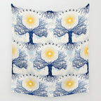 Feel the Cosmic Mother Earth Wall Tapestry Gallery Image 4