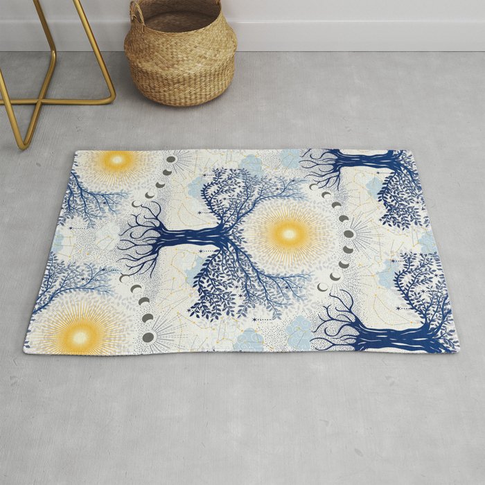 Feel the Cosmic Mother Earth Rug Gallery Image 1