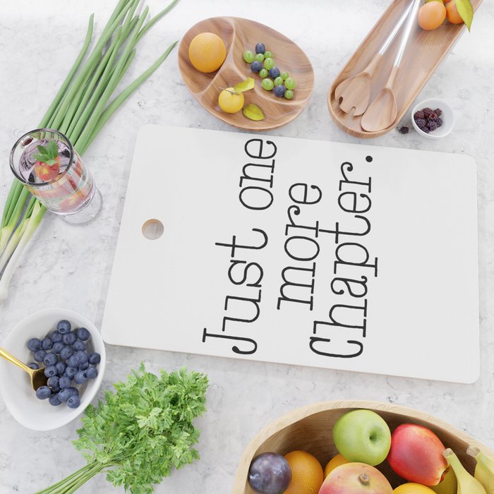 Just one more chapter Cutting Board Gallery Image 2