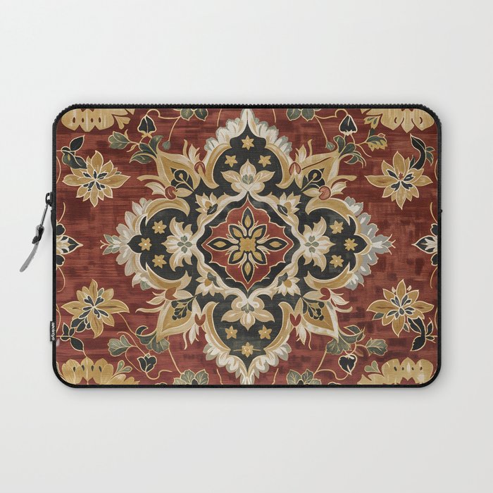 Desert Gold Medallion Laptop Sleeve Gallery Image 1