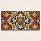 Desert Gold Medallion Desk Mat Gallery Image 3
